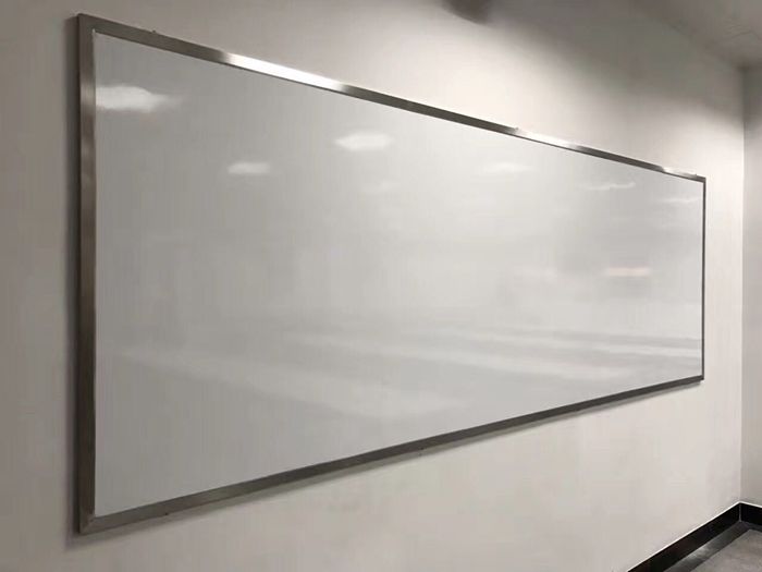 諾迪士廠家訂做不銹鋼包邊磁性白板樹脂白板搪瓷白板高檔白板